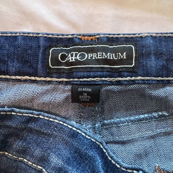 Cato Premium Bootcut Jeans Size 16 EUC - Picture 8 of 9